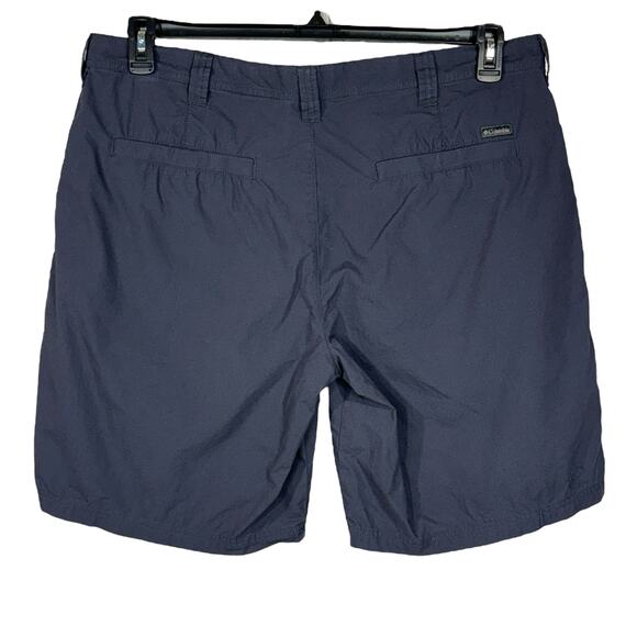 Columbia SZ 40W Mens Casual Shorts Mottled Zip-Fly Pockets 10" Inseam Gray - Picture 3 of 7